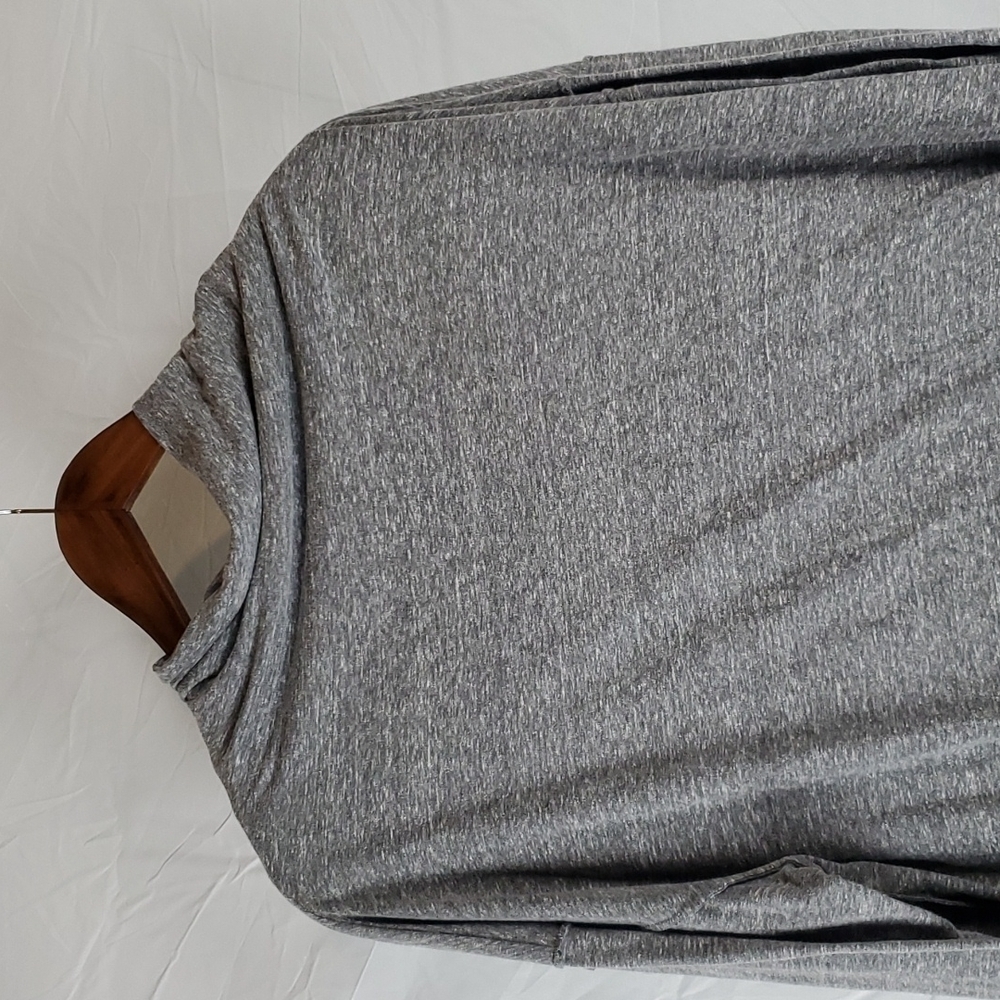 Free‎ People Gray Turtleneck Oversized Top - Picture 2 of 7